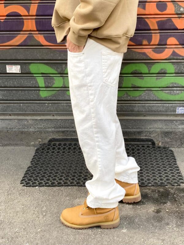 JEANS FLARE DO NOT CONFORM BIANCO - immagine 2