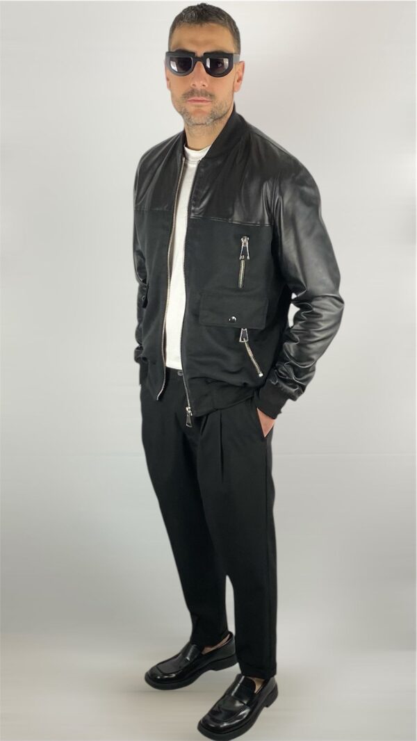 BOMBER 2.0 TEX+PELLE - immagine 2