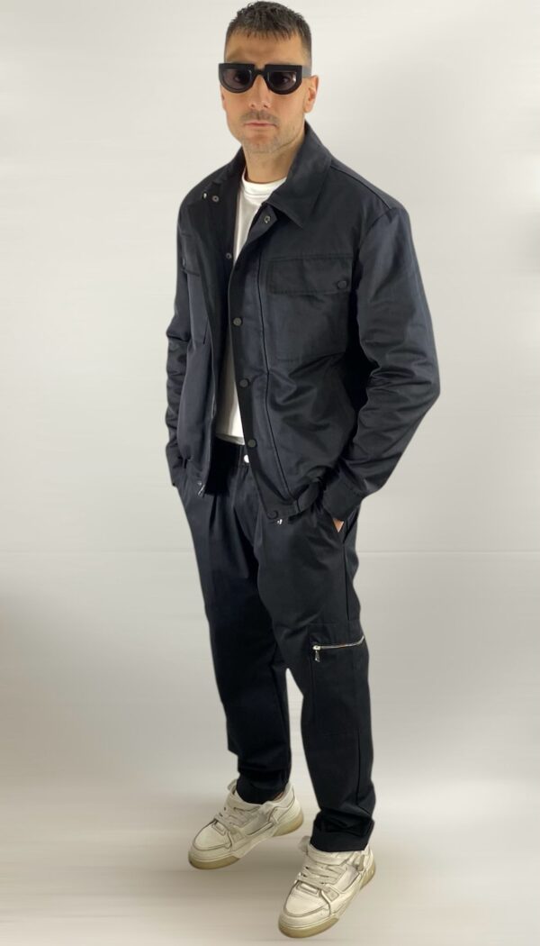 BOMBER COTONE TASCHE PATTINA PRET A PORTER - immagine 2