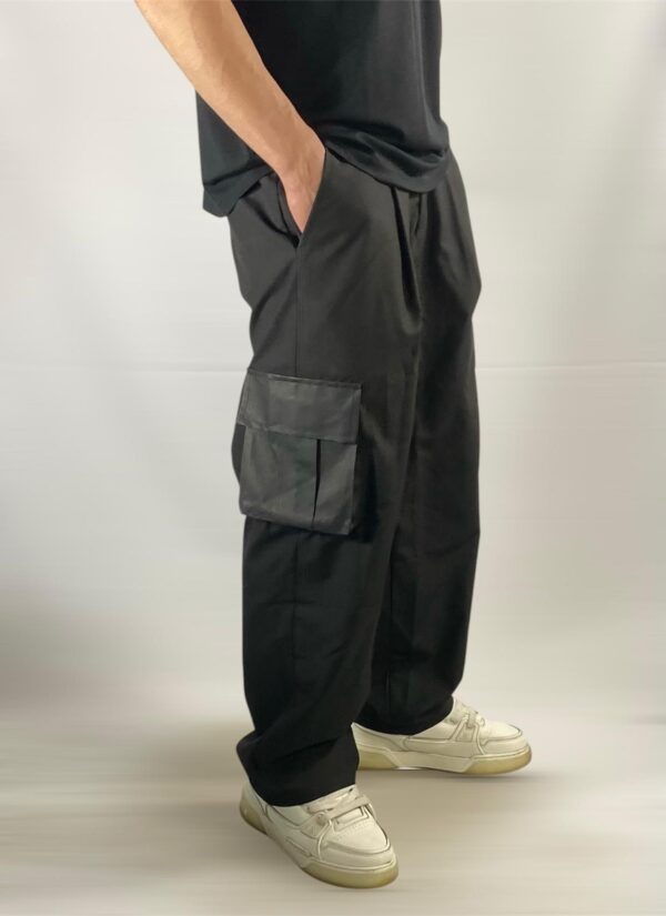 PANTALONE BLACK CIRCUS TASCONI PELLE - immagine 2