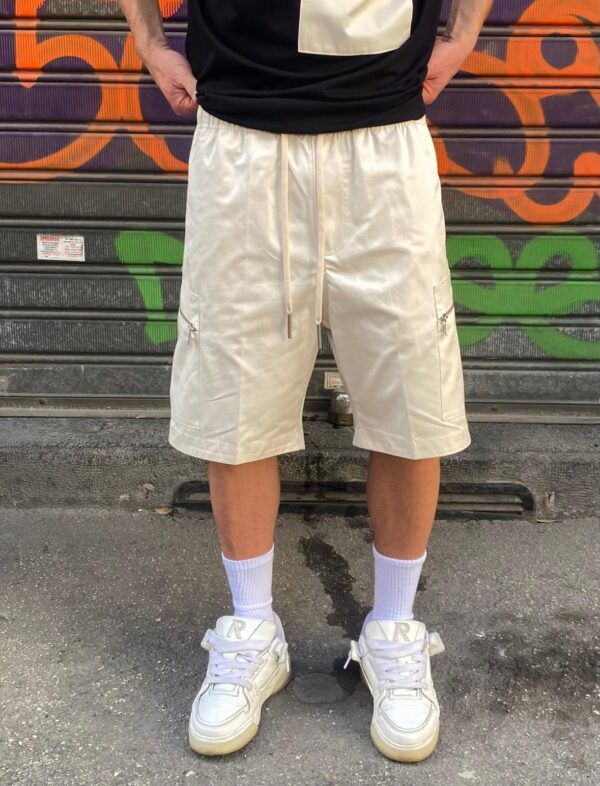 SHORT TASCHE ZIP LATERALI PRET A PORTER 2 COLORI DISPONIBILI