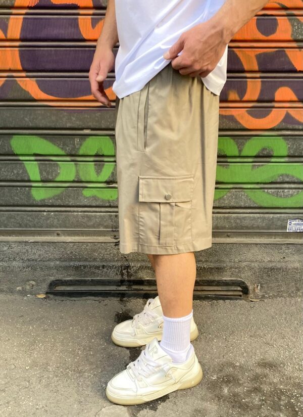 SHORT TASCHE LATERALI PRET A PORTER DISPONIBILE 2 COLORI - immagine 2