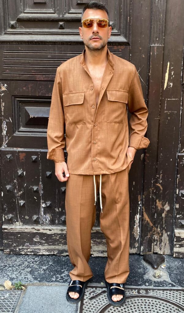 CAMICIA TASCONI LINO +PANTALACCIO LINO 2.0