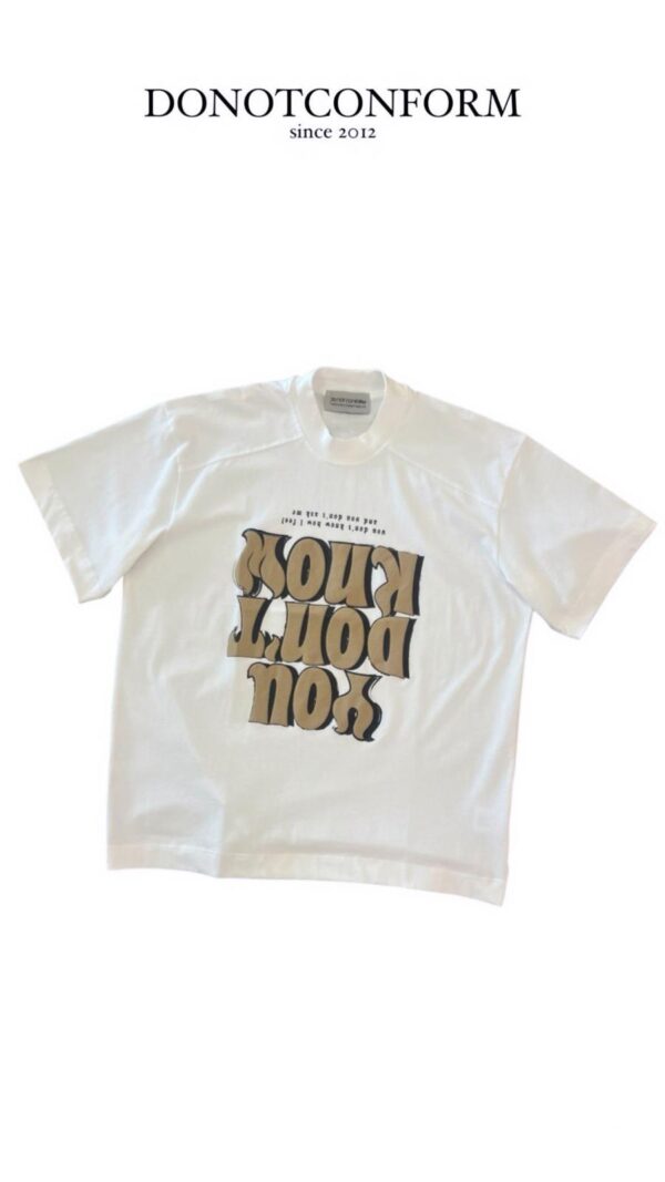 T-SHIRT DO NOT CONFORM 2 COLORI DISPONIBILI
