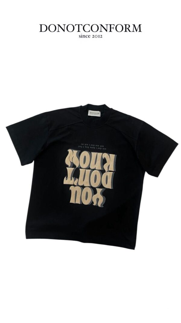 T-SHIRT DO NOT CONFORM 2 COLORI DISPONIBILI - immagine 2