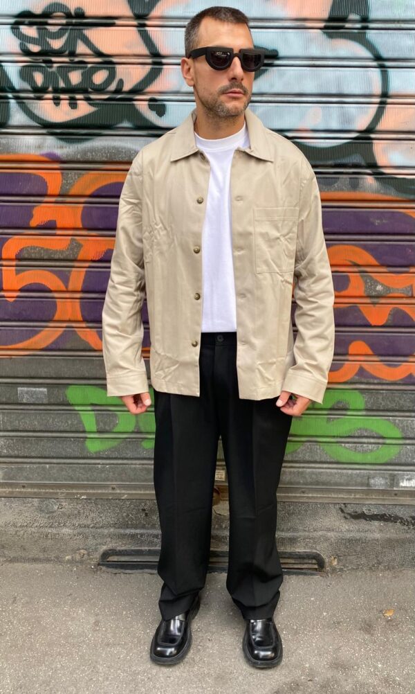 OVERSHIRT BEIGE SELECTED