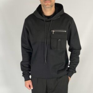 FELPA PRET A PORTER TASCA+ZIP