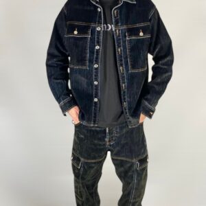 CARGO JEANS+OVERSHIRT VELLUTO DO NOT CONFORM