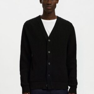 CARDIGAN SELECTED NERO