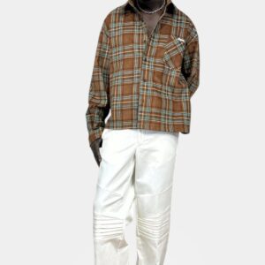 CAMICIA CHECK MARRONE BLACK CIRCUS