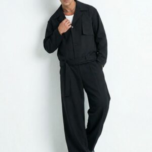 JACKET +PANTALONE AMPIO BLACK CIRCUS