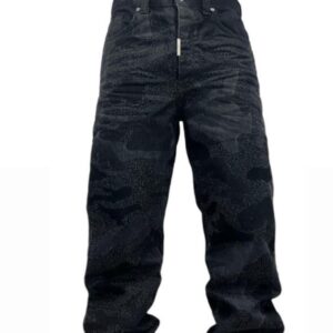 JEANS BLACK PIXEL CAMO DO NOT CONFORM