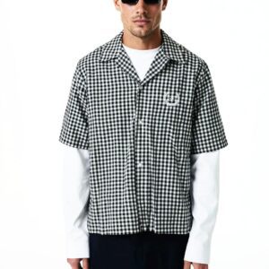CAMICIA QUADRI BLACK CIRCUS