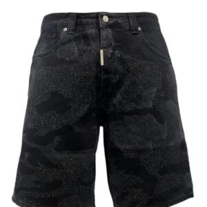 SHORT JEANS BLACK PIXEL DO NOT CONFORM